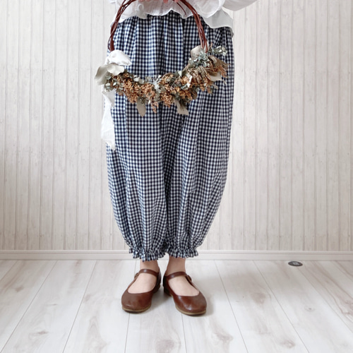 ELLIE ギンガムチェックパンツ