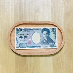 ブナの木☆thank you刻印キャッシュトレー 7枚目の画像