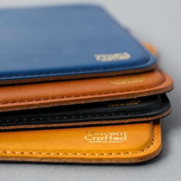 Vibram レザー マウスパッド 本革 栃木レザー ビブラムソール 日本製 オーク 6枚目の画像