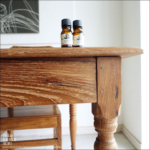 セットアップ アンティークテーブル ダイニング 机 デスク 作業台