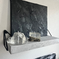 札幌軟石粉のジェルキャンドル　⬜︎ 8枚目の画像