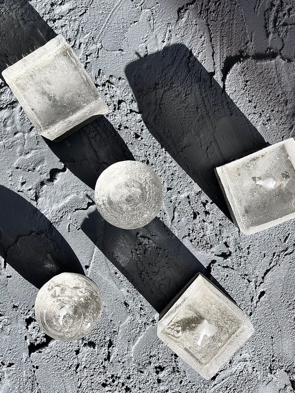 札幌軟石粉のジェルキャンドル　◯ 8枚目の画像
