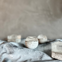 札幌軟石粉のジェルキャンドル　◯ 3枚目の画像