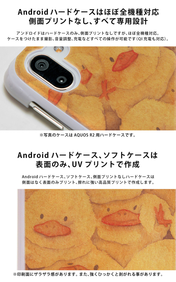 Google Pixel 6a AQUOSsense7 相容智慧型手機保護殼 Android 相容智慧型手機保護殼 Bird 第6張的照片