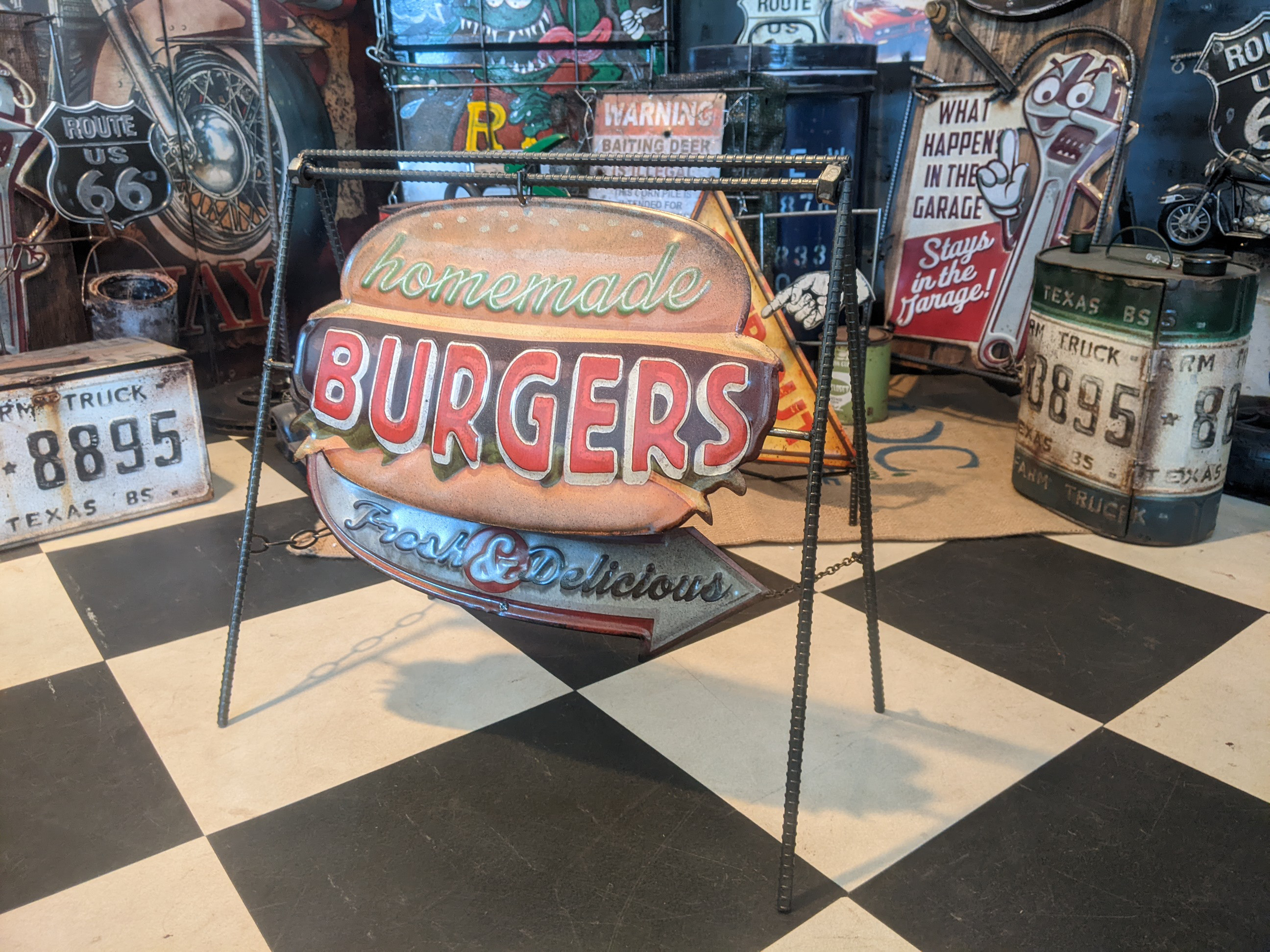 1970年代　A&W メニューボード　看板　ダイナー　店舗用　サイン