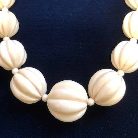 象牙　ネックレス　MY-5