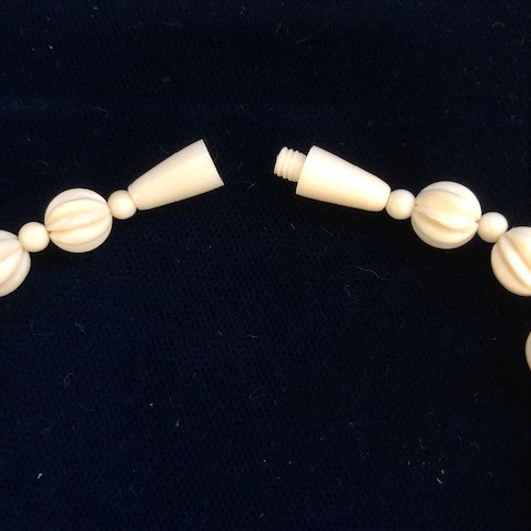 象牙　ネックレス　MY-5