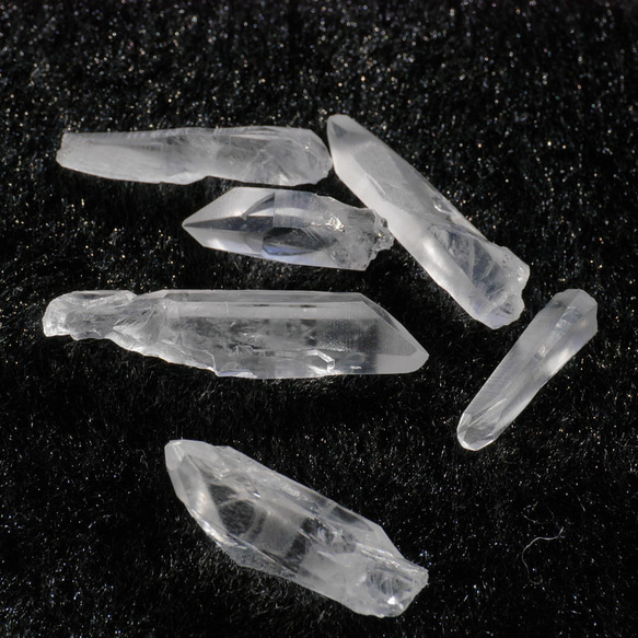 天然石6～7本セットレムリアンシード(セラ・ド・カブラル産)合計約9g 水晶ポイント[lem-230320-01] 9枚目の画像