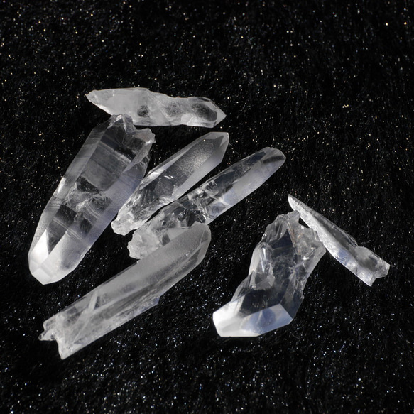天然石6～7本セットレムリアンシード(セラ・ド・カブラル産)合計約9g 水晶ポイント[lem-230320-01] 6枚目の画像
