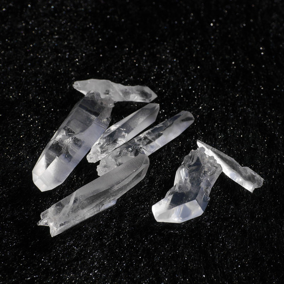 天然石6～7本セットレムリアンシード(セラ・ド・カブラル産)合計約9g 水晶ポイント[lem-230320-01] 3枚目の画像