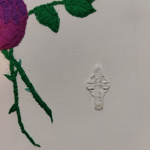 MIDAS　ミダス　スカジャン　刺繍　薔薇　十字架　クロス ◇ミダス◇MIDAS◇薔薇＆十字架 モチーフ◇刺繍◇上品なスカジャン◇