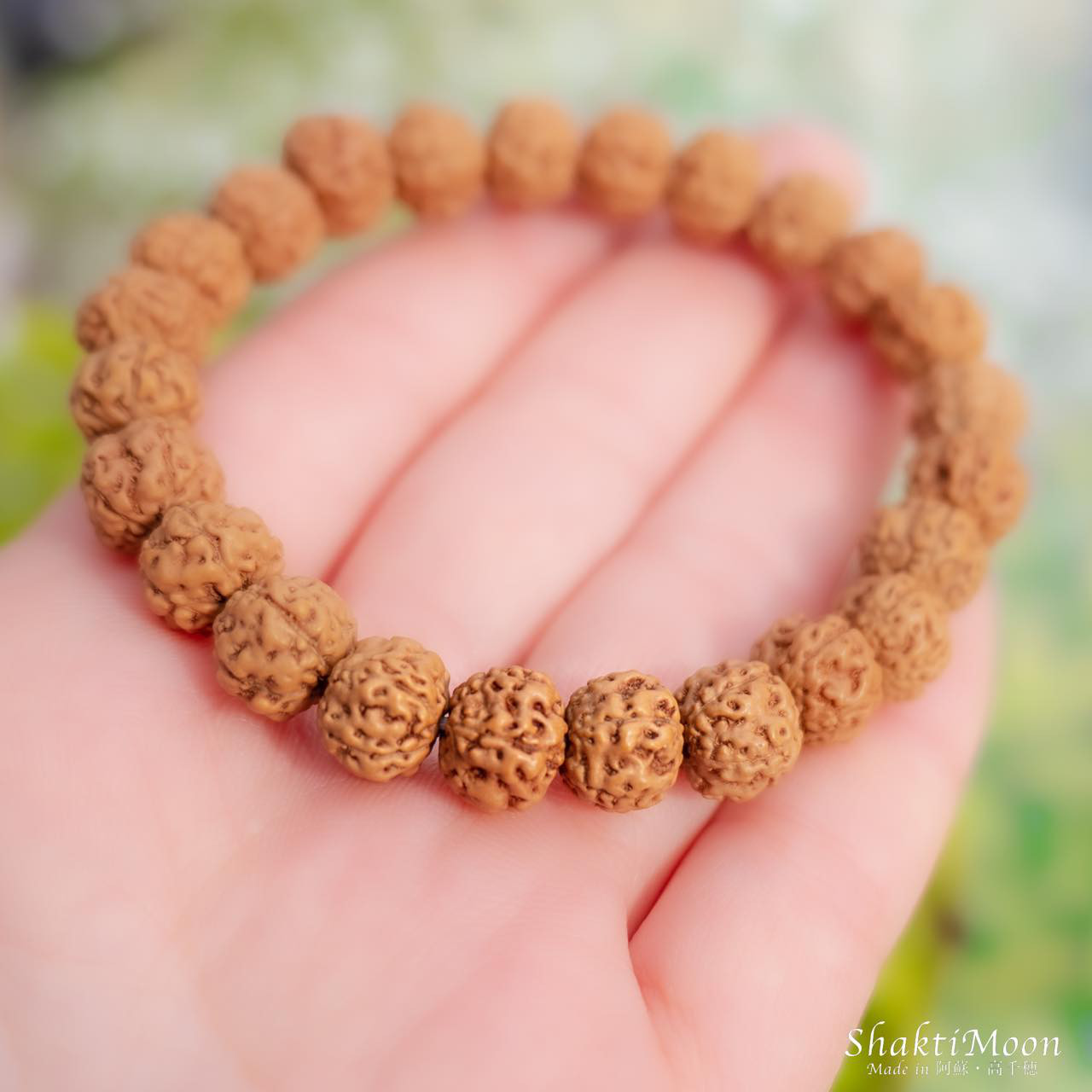 レア・希少！高品質チクナルドラクシャブレスレット（菩提樹の実）全チャクラ対応