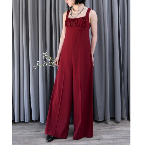 Romantic Driver オールインワン/ジャンプスーツ/赤ワンピース