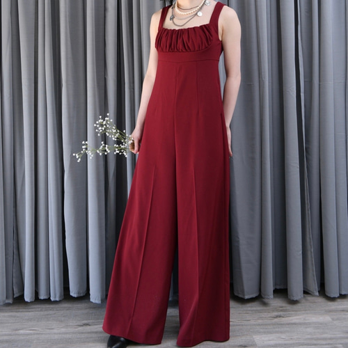 Romantic Driver オールインワン/ジャンプスーツ/赤ワンピース