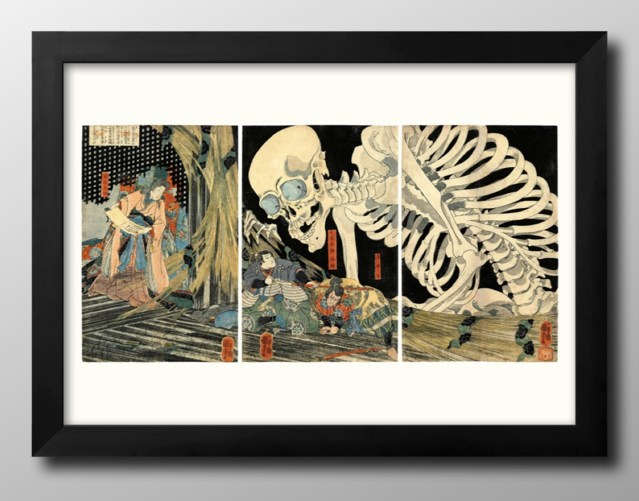 Utagawa Kuniyoshi（歌川国芳） 歌川国芳「相馬の古内裏