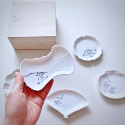 Pip Studio 小鳥の絵柄 皿 ３枚セット Amazon｜美濃焼 皿 小皿 プレート 13cm 食洗機対応 電子レンジ
