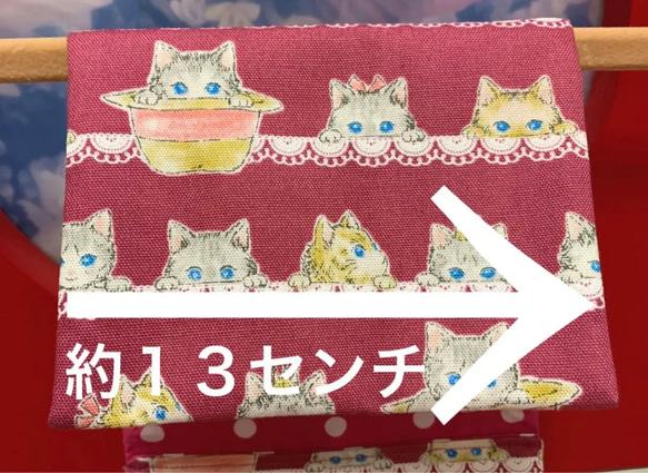 ネコ柄 猫柄 ねこ柄 ネコ柄トイレットペーパーホルダーカバー トイレ用品 3枚目の画像