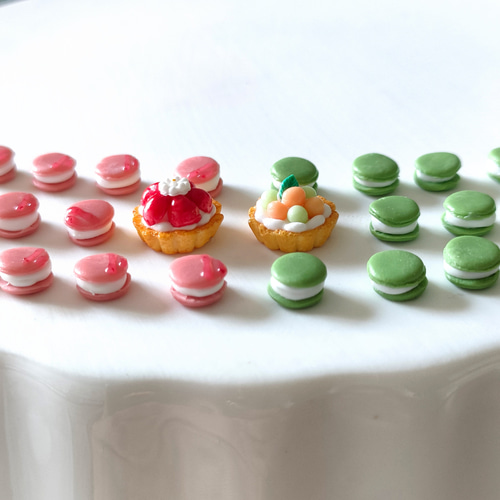 苺 メロン タルト・抹茶 さくら マカロン ✾ 可愛い を詰め込んだ贅沢