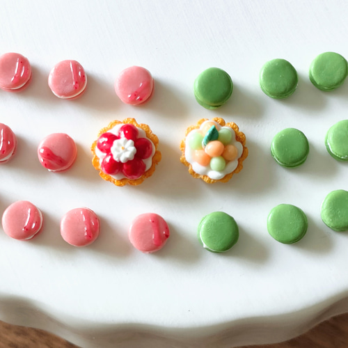 苺 メロン タルト・抹茶 さくら マカロン ✾ 可愛い を詰め込んだ贅沢