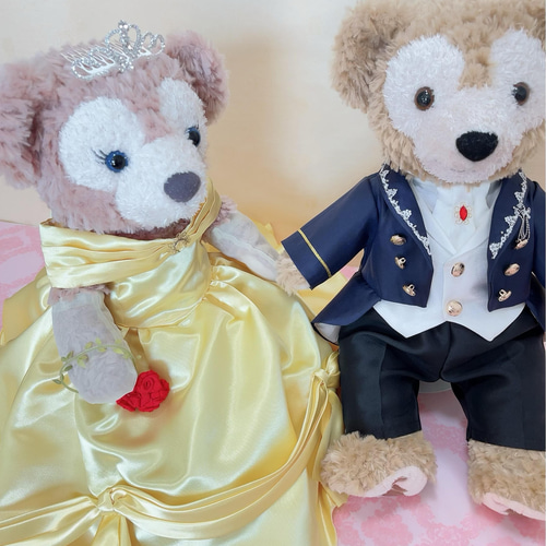 ダッフィー　シェリーメイ　ウエルカムドール　衣装 楽天市場】ダッフィー シェリーメイ ウエディング ペア Sサイズ 43cm