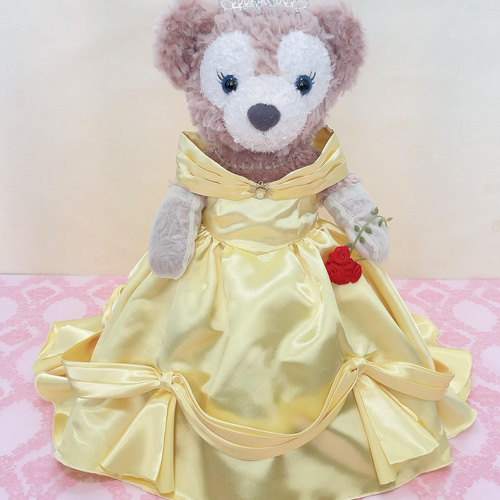 結婚式用 テッドアレンジ オーダーメイド ペアテディーベアー p00445_all.jpg
