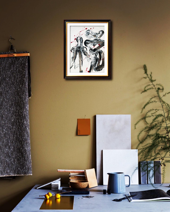 現代アート癒し絵画 改めよ モダン北欧 カフェインテリア 現代アート癒し絵画 改めよ モダン北欧 カフェインテリア