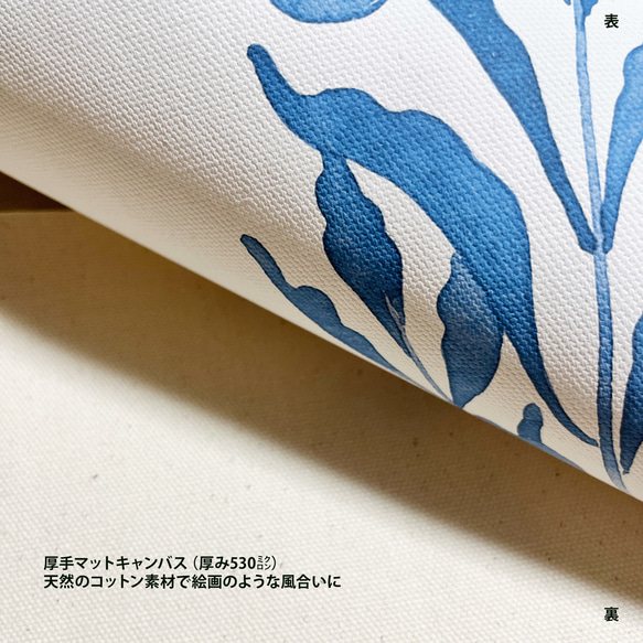 アートポスター【 nijimi01 】北欧アートでお部屋の模様替え  紺  抽象画 アブストラクト 11枚目の画像