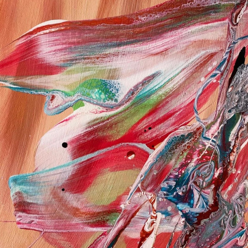 コンテンポラリー　アート　壁掛け　飾り　現代美術 Abstract Art】抽象画 モダン コンテンポラリー アクリル原画