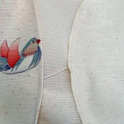 着物リメイクアンサンブル （３－7）羽織チュニックＪK＆前釦ベストセット 10枚目の画像