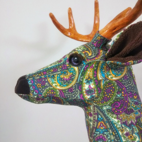 アニマルトロフィー ディアS／ニットペイズリー ディアS／ニットペイズリー