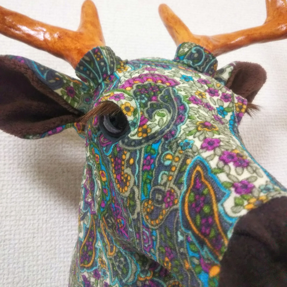 アニマルトロフィー ディアS／ニットペイズリー ディアS／ニットペイズリー