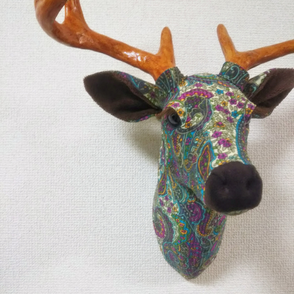 アニマルトロフィー ディアS／ニットペイズリー ディアS／ニットペイズリー