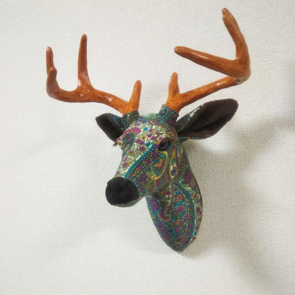 アニマルトロフィー ディアS／ニットペイズリー ディアS／ニットペイズリー