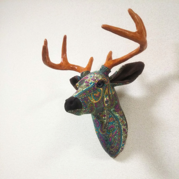 アニマルトロフィー ディアS／ニットペイズリー ディアS／ニットペイズリー