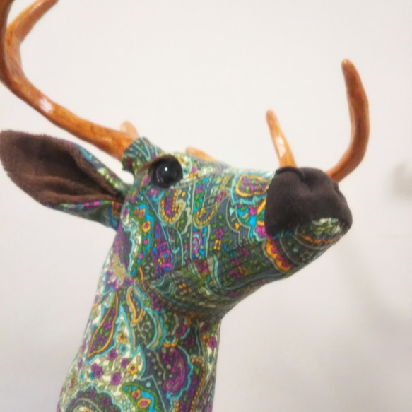 アニマルトロフィー ディアS／ニットペイズリー ディアS／ニットペイズリー