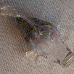 【送料無料】ガラスのこいのぼり【麻の葉】coloful 14枚目の画像