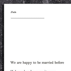 飾りたくなる［結婚証明書］シンプルなデザインがオシャレな結婚証明書　A4 5枚目の画像