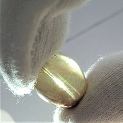 【再販3】高品質　アンデシン　天然石　天珠　カラーチェンジ　ストーン　15mm 2枚目の画像