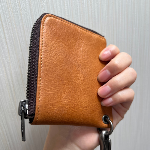 感謝 SALE】本革コンパクト財布 コインケース カード収納 L字