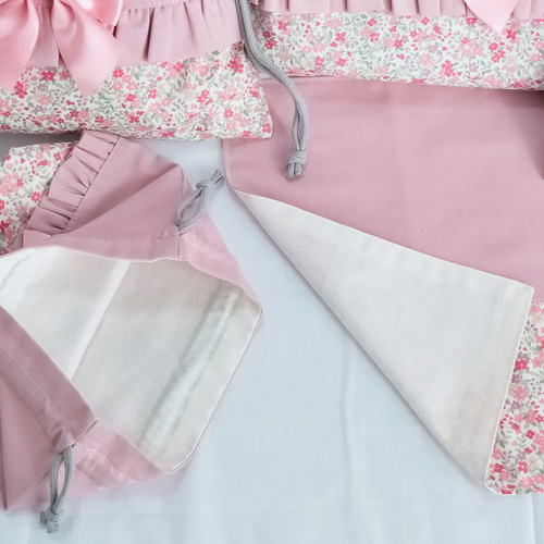 選べるリボン○入園入学セット○6点○フリルが可愛い○ レッスンバッグ