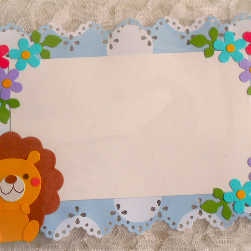 1点のみ*限定商品*クラフトパンチ*動物*くま*ライオン*うさぎ*コメント