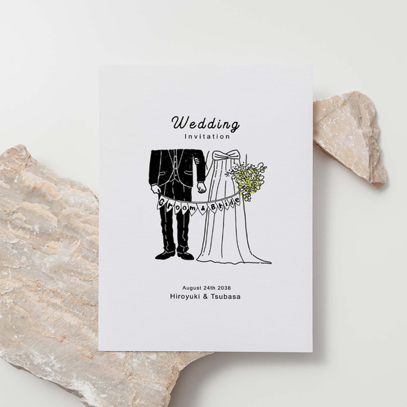 似顔絵 イラスト ウエディングツリー プレウエディング 還暦 米寿