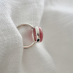 [インカの薔薇 rhodochrosite]ring 7枚目の画像