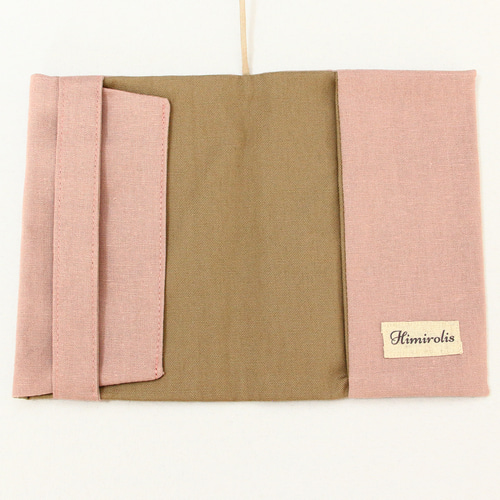 すずらんとへんてこうさぎ 文庫本サイズ ブックカバー ハンドメイド