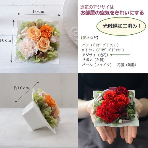 プリザーブドフラワー 花材(No.21)　カーネーション　14個 プリザーブドフラワー 花材(No.21) カーネーション 14個