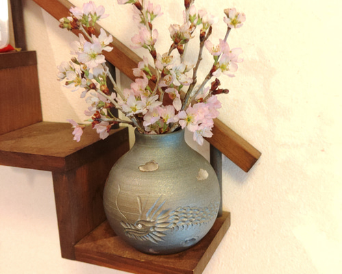 龍の一輪挿し⑥ 一輪挿し・花瓶・花器 工房 うたかた 通販