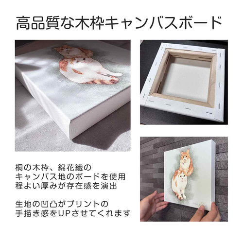 中古】 CASPER キャンバス地 シルクプリント作品(額装 絵画 - 絵画