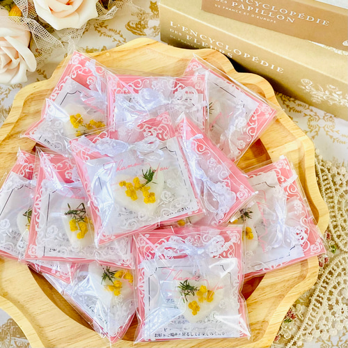 10こset>＊Mimosa aroma sachet＊プチギフト、ノベルティに
