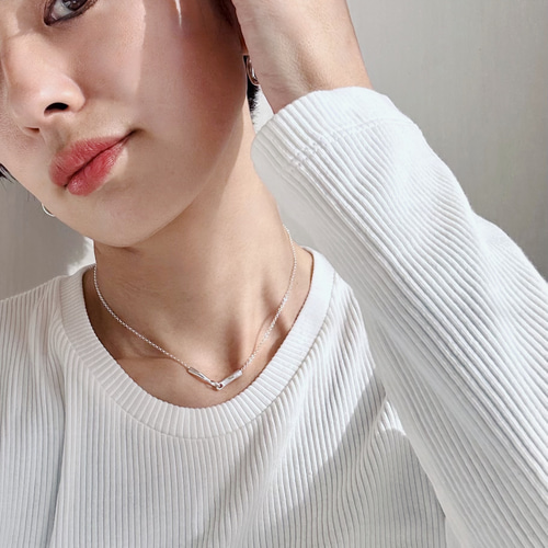 sv925 V hook necklace ネックレス・ペンダント saint 通販 15633480