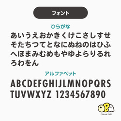 お名前カッティングステッカー／恐竜【全6種】2枚セット 選べるカラー・恐竜 4枚目の画像